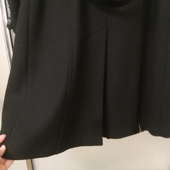 VINCE CAMUTO | Double Breasted Wool Blend Belted Heavy Trench Coat Winter Jacket - Picture 8 of 16